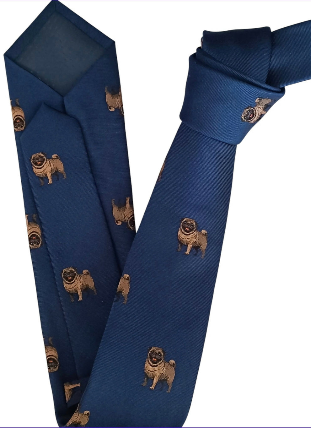 Diseño chileno de corbata PUG 2