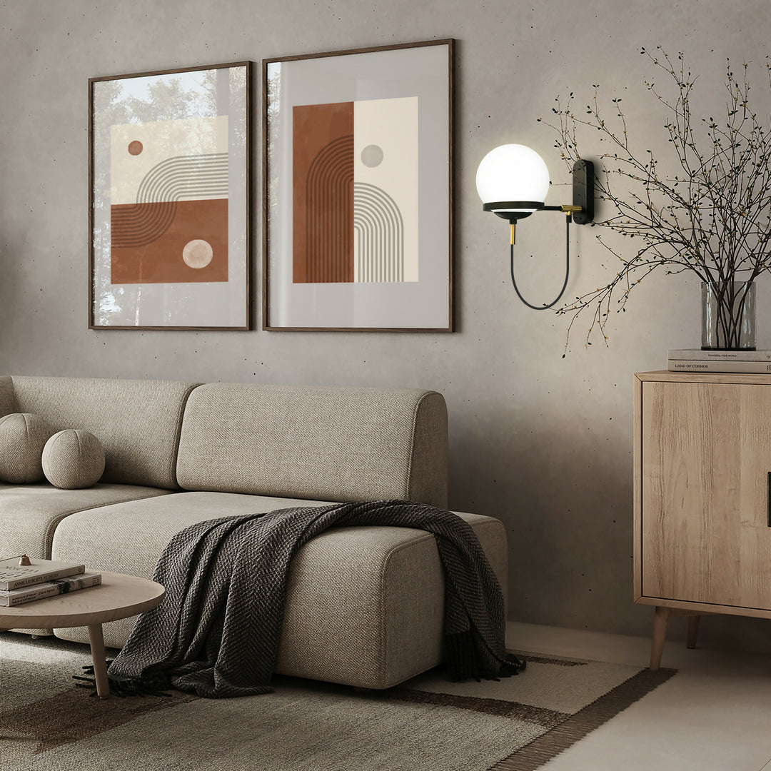 Aplique Esfera Bold Negro