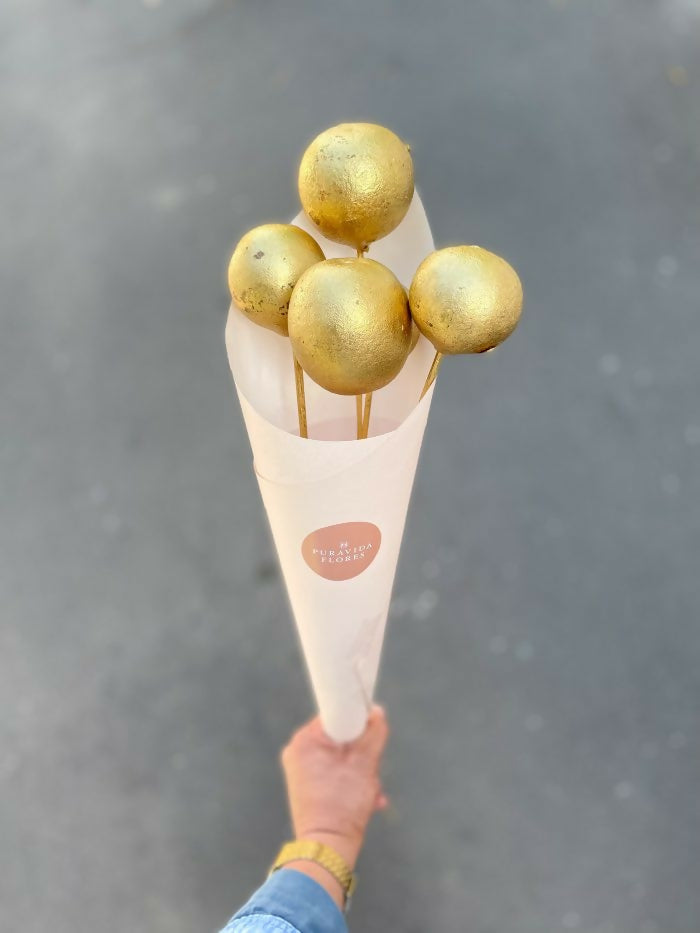 Bolas Navidad Doradas