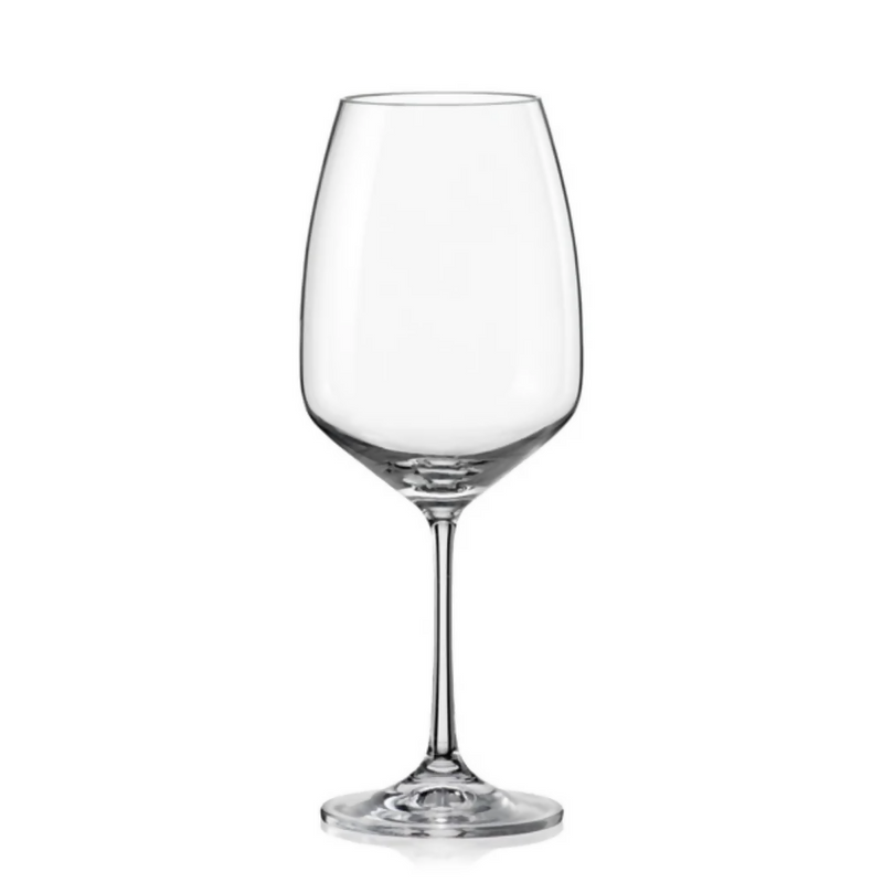 Set 6 Copas Vino Tinto Bohemia Giselle 560 ml