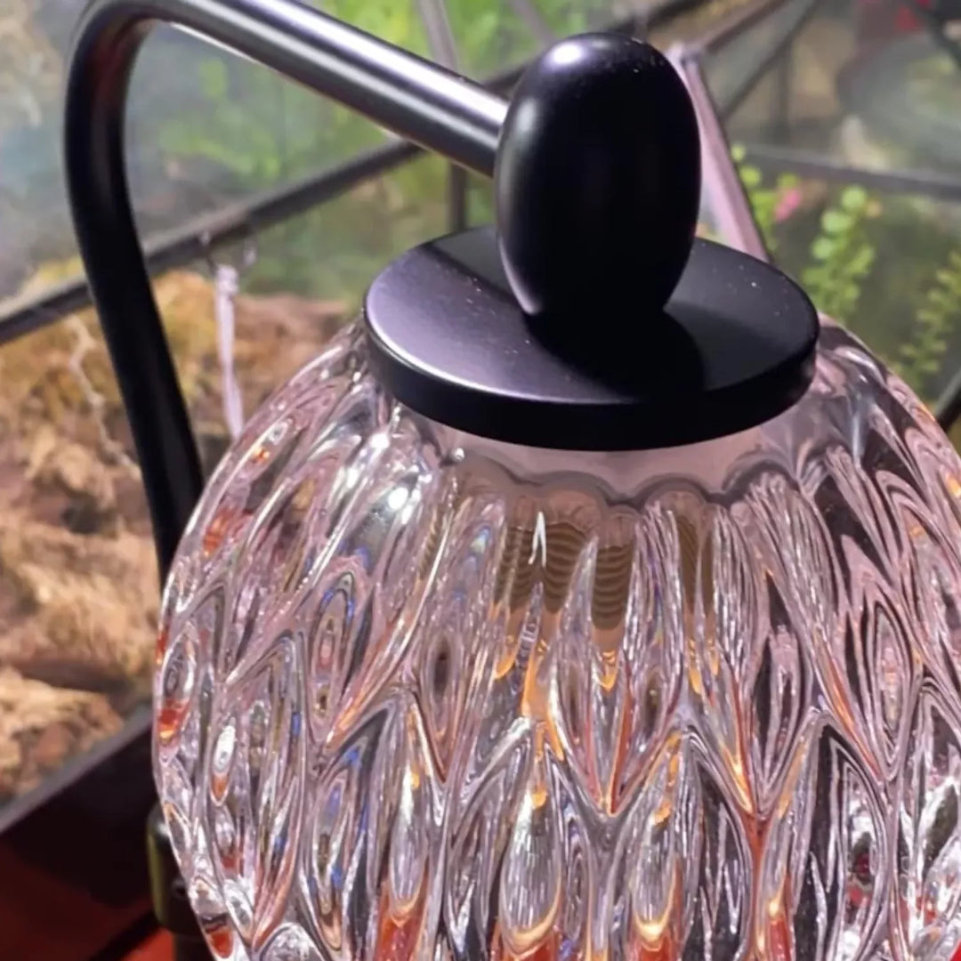 Lampara Calentadora de Velas Aromaticas Farol Negro