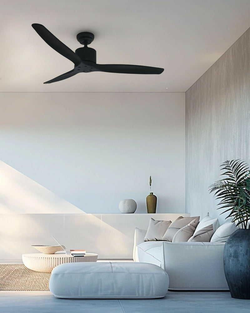 Ventilador de Techo Aviador Negro Ajustable 52” PRIMATERM