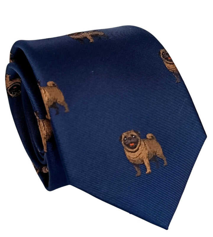 Diseño chileno de corbata PUG