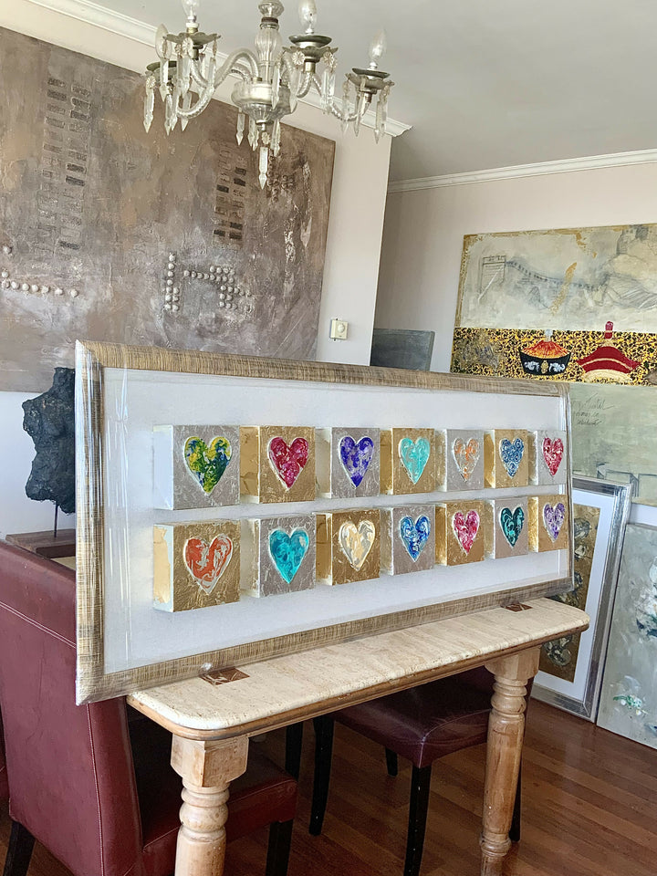 14 corazones de la suerte