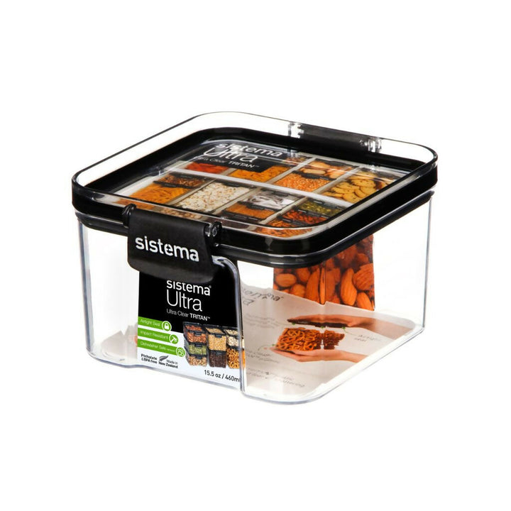 Contenedor Ultra Cuadrado 460 ml Sistema