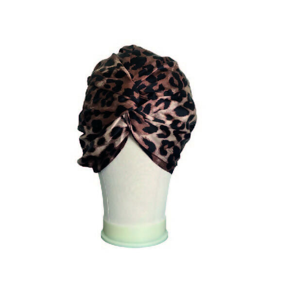 Turbante 100% Seda Animal Print