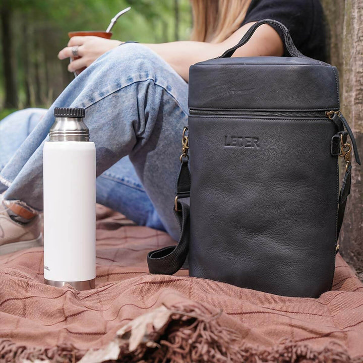 Bolso Matero de Cuero Vacuno Clásica