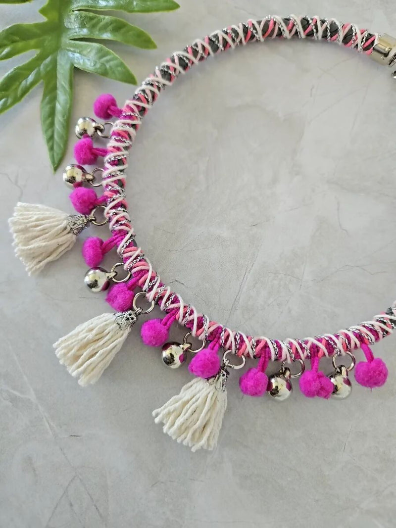 Collar Gozadora Fucsia