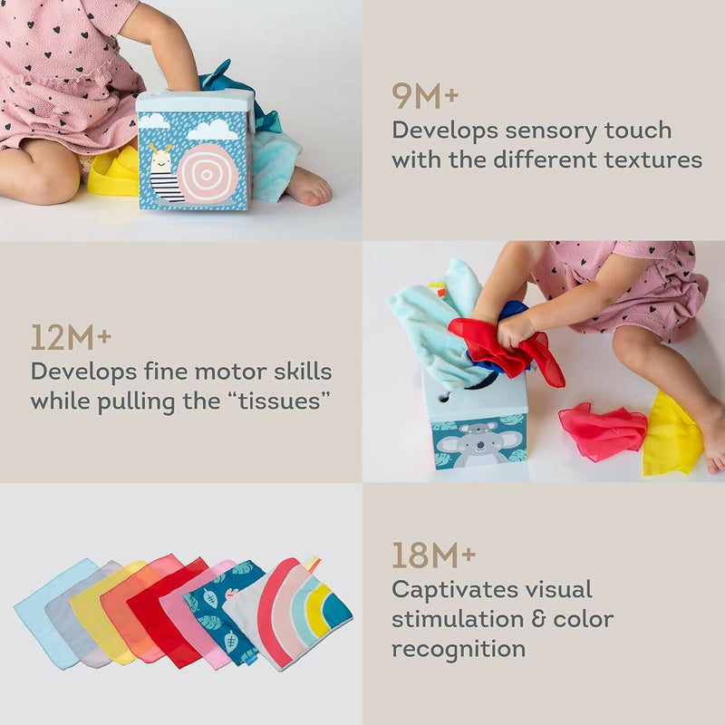 Caja de Pañuelos Sensoriales