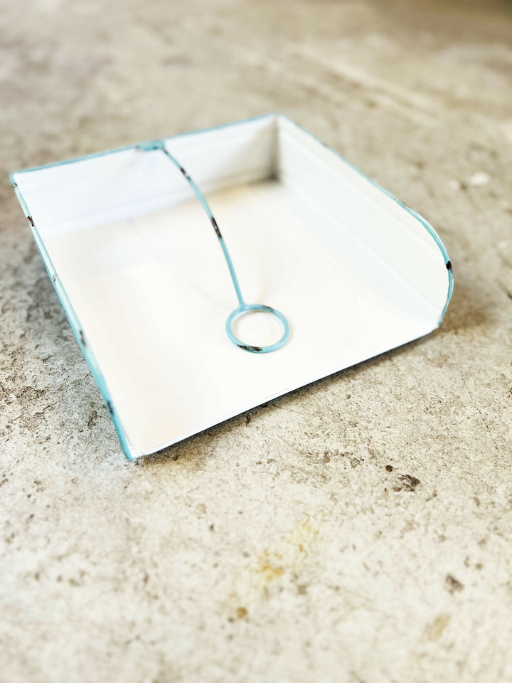 SERVILLETERO BLANCO CELESTE