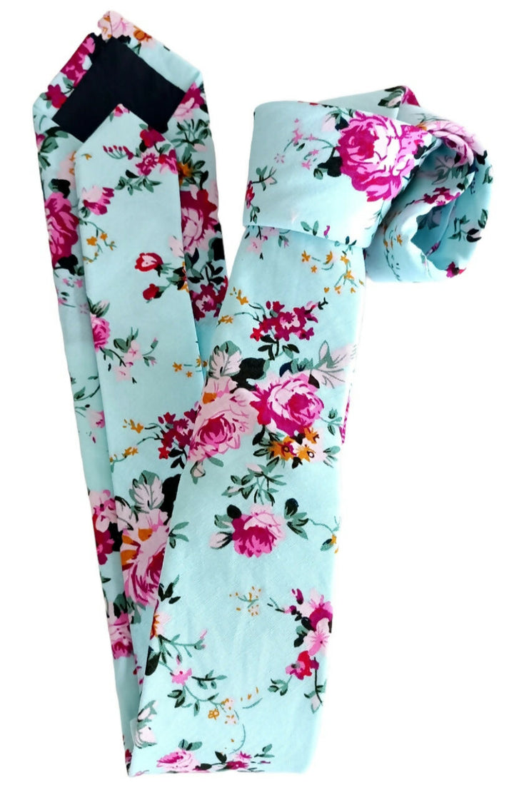 Corbatas de algodón floral para jovenes y adultos con actitud creativa