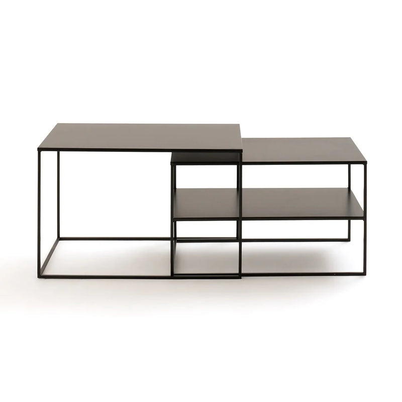 Mesa Nido Baja | METAL BLACK