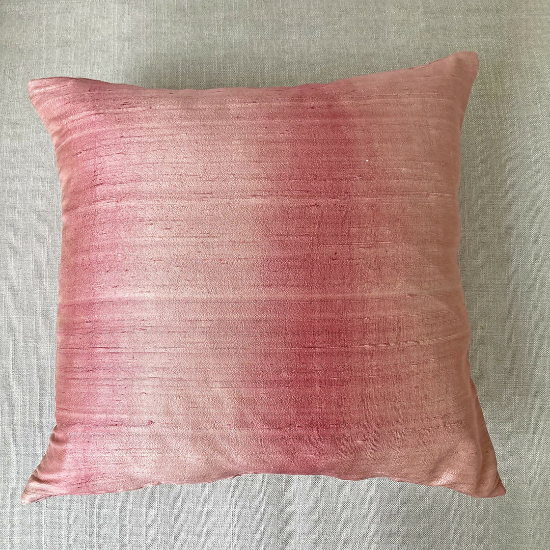 Cojin rojo dupioni 2025