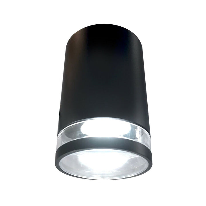 Aplique Aluminio Unidireccional Nash Negro