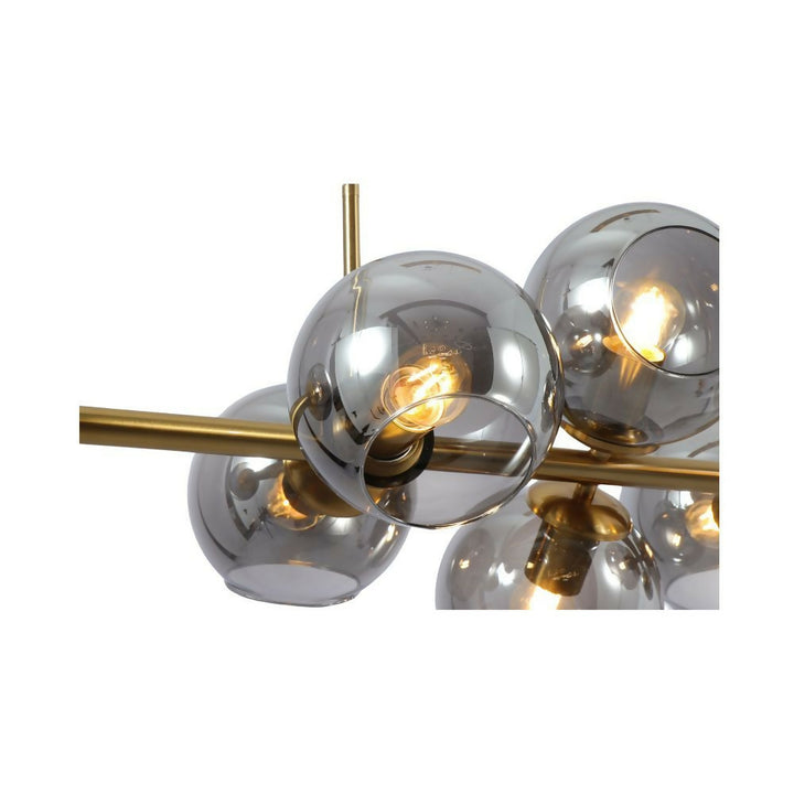 LAMPARA COLGANTE MAGNUS CRISTAL AHUMADO