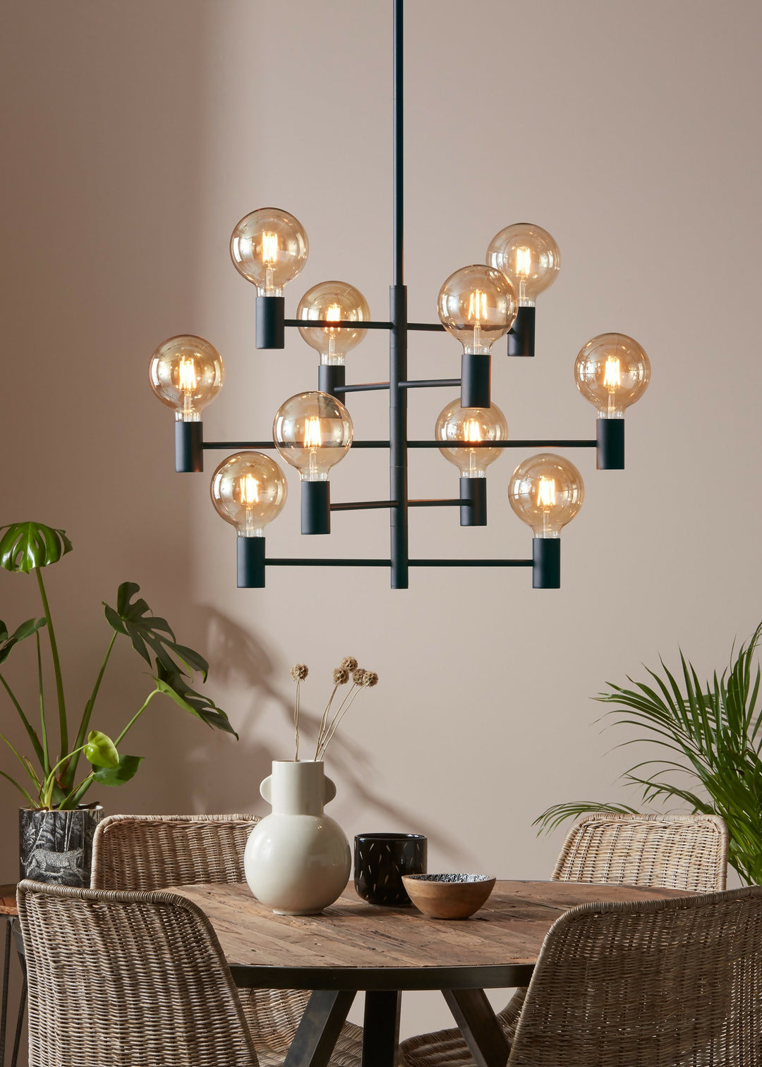 Lámpara Colgante Paris Negro