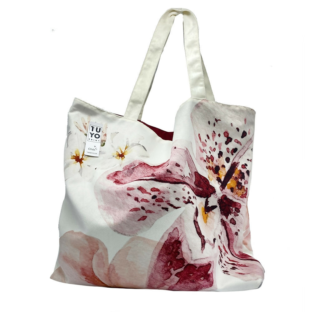 Bolso con Fuelle - Hibiscus