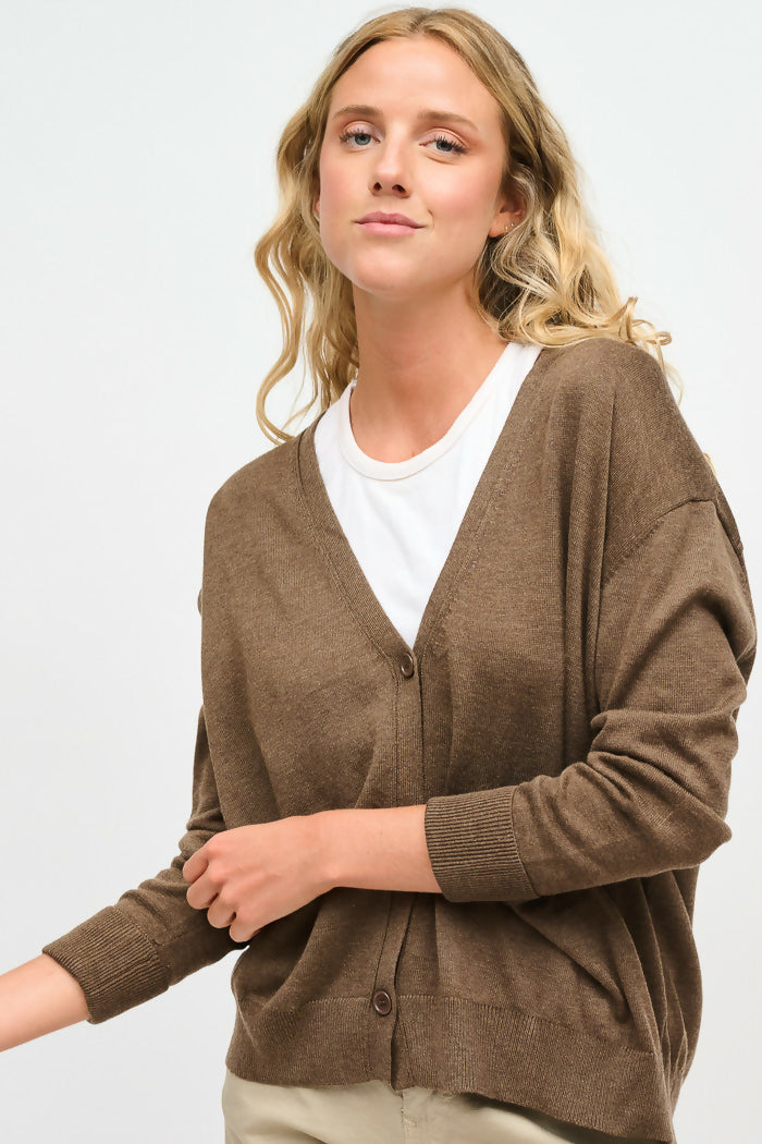 CHALECO AMBAR CAMEL