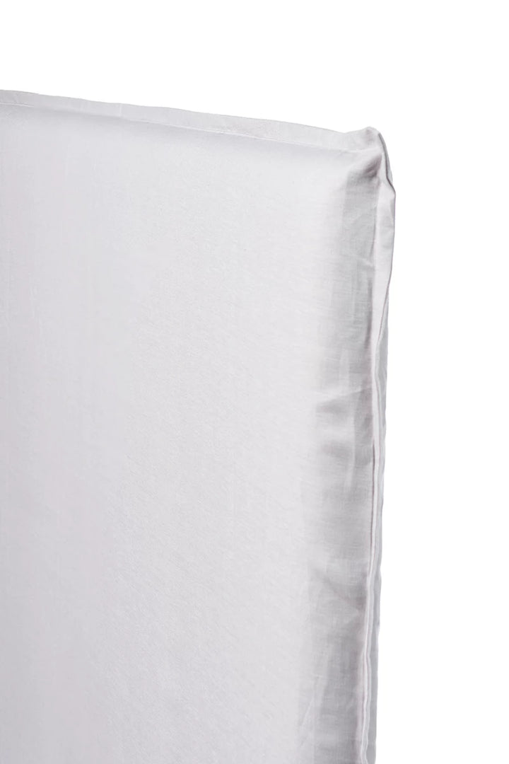 RESPALDO DE CAMA CON FUNDA PESTAÑA LINO NATURAL