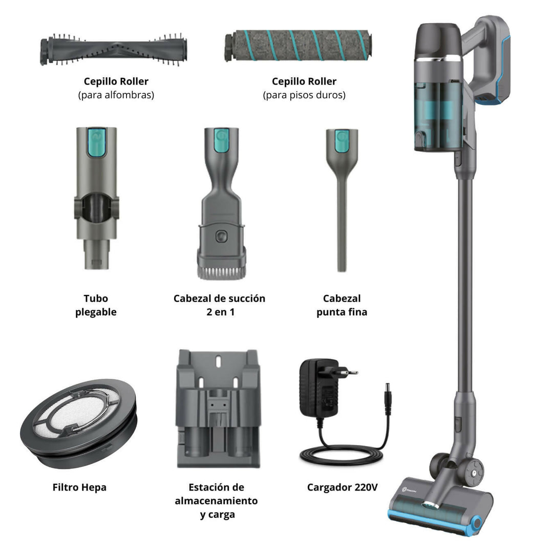 Aspiradora Inalámbrica X5-Full 450w + Accesorios PRIMATERM