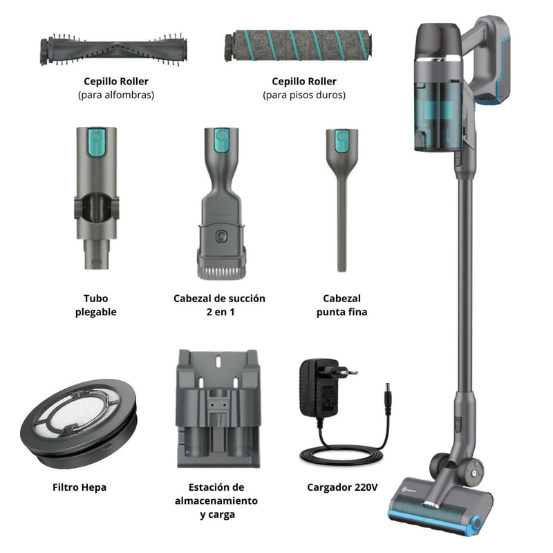 Aspiradora Inalámbrica X5-Full 450w + Accesorios PRIMATERM