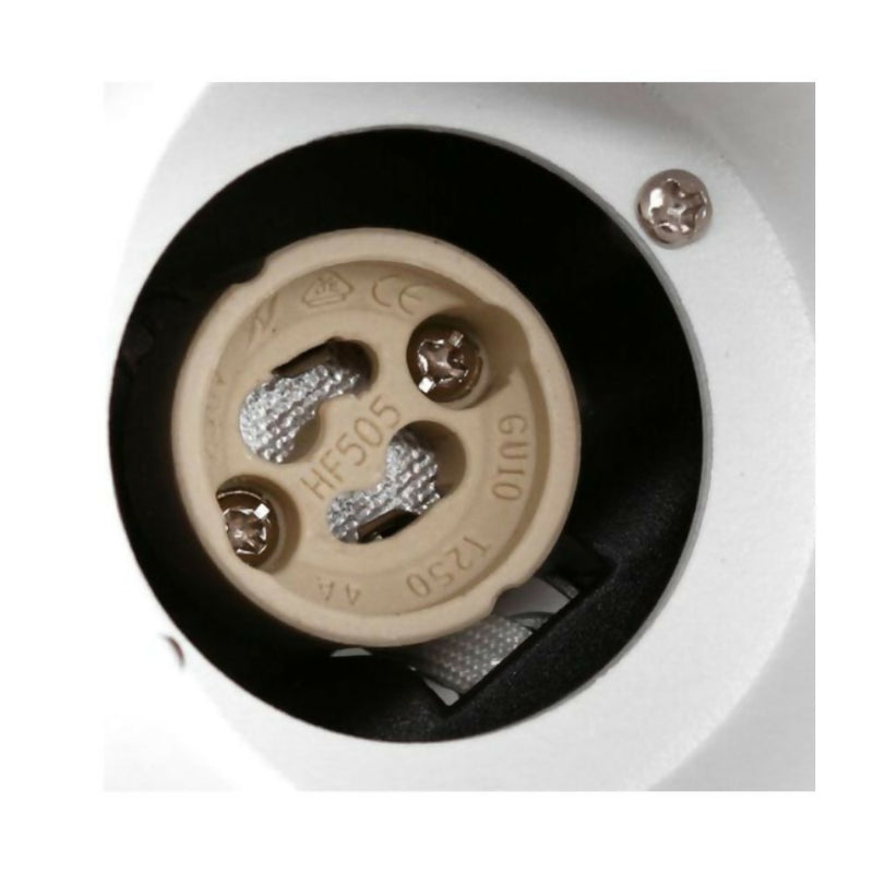 FOCO SOBREPUESTO 1XGU10 DIRIGIBLE ABIT BLANCO