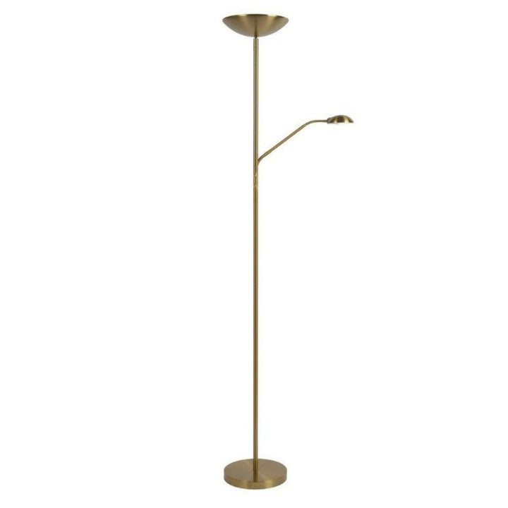 LAMPARA DE PIE ZENITH DORADO