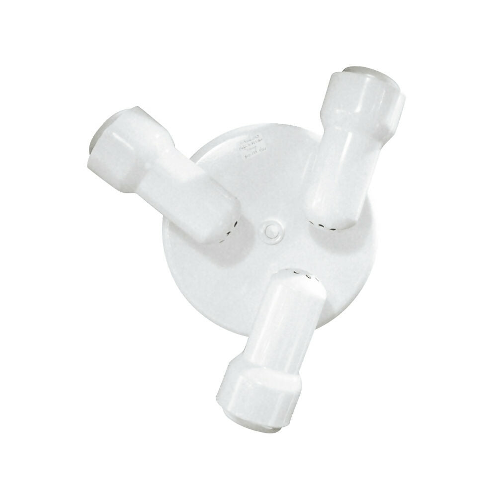 Plafón R63 3 Luces Blanco