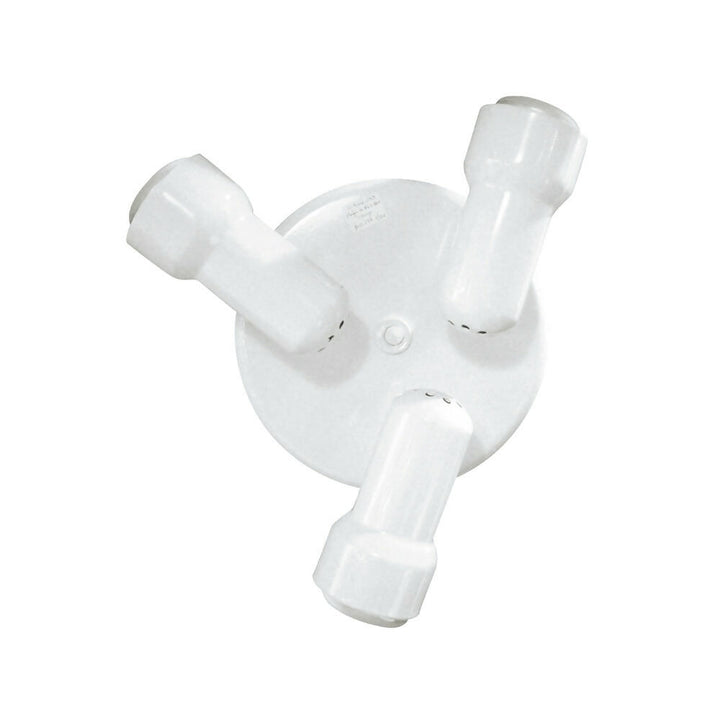 Plafón R63 3 Luces Blanco
