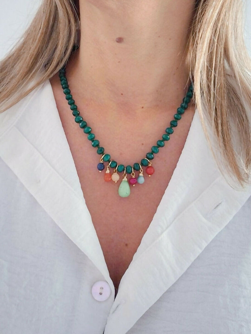 LD1510 - Collar Casandra Verde 5