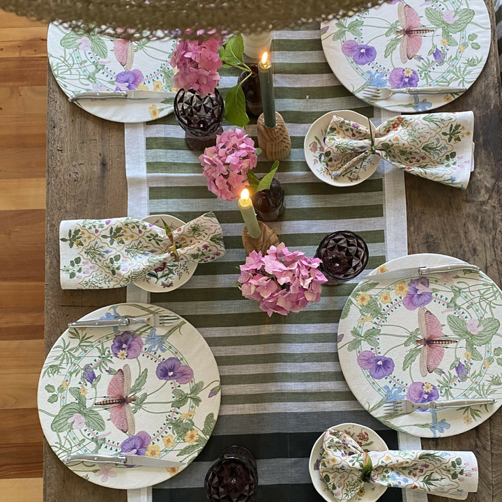 Camino de Mesa Greenish - Velo Organza