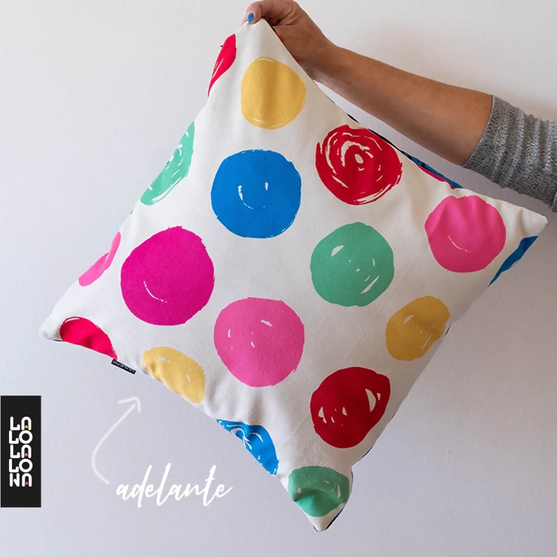 Funda de Cojín Circo / 2 diseños en 1