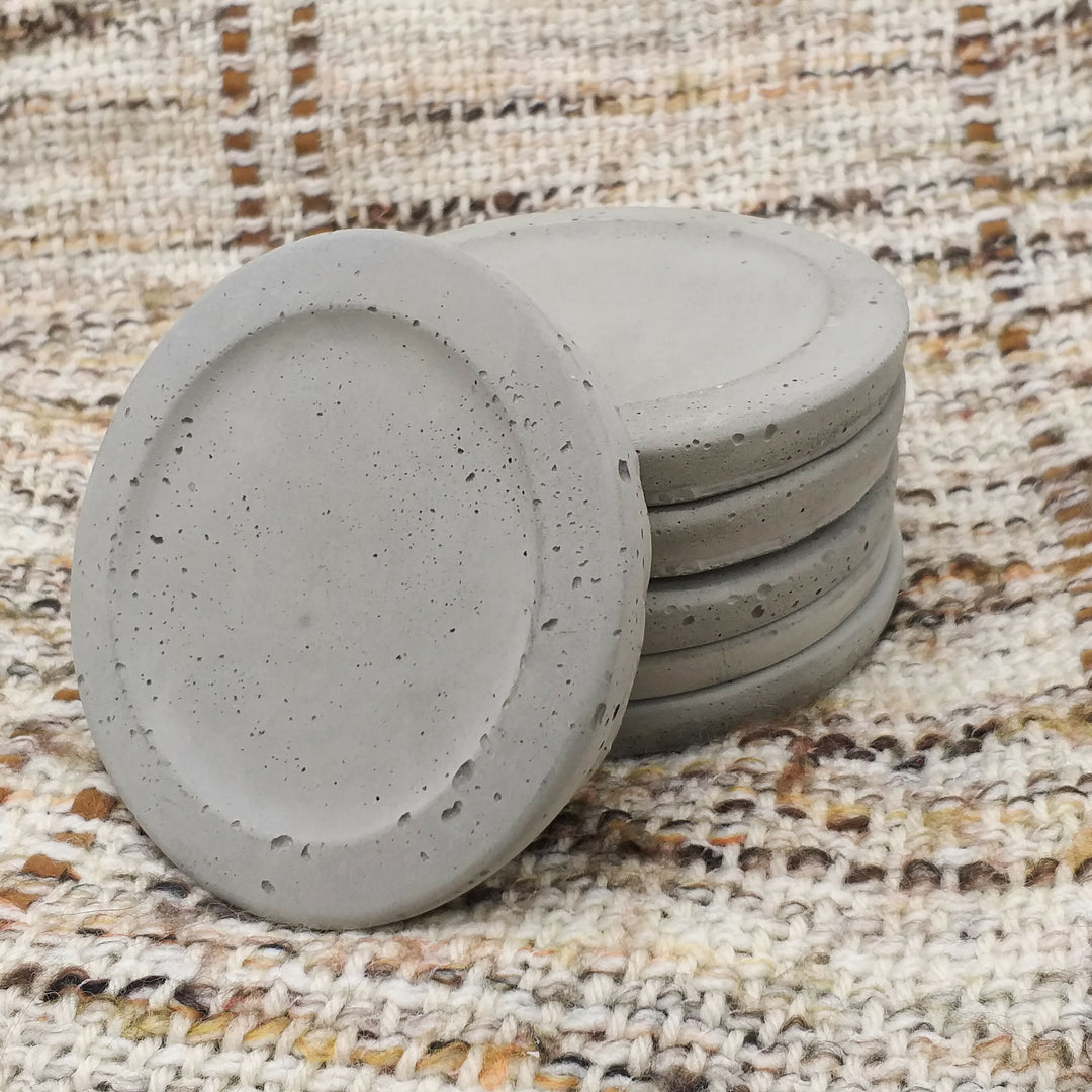 POSAVASOS HORMIGÓN NATURAL