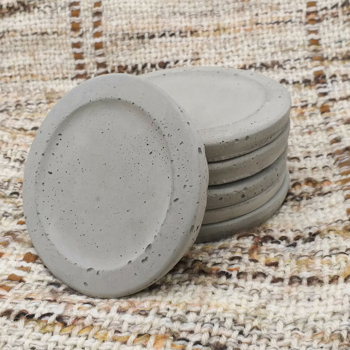 POSAVASOS HORMIGÓN NATURAL