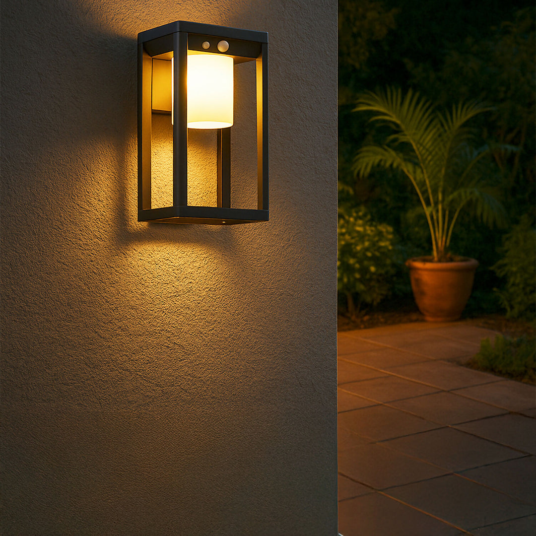 Aplique Led Solar Classic Triple Función Luz Cálida