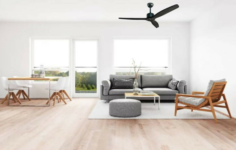 Ventilador de Techo Aviador Negro Ajustable 52” PRIMATERM