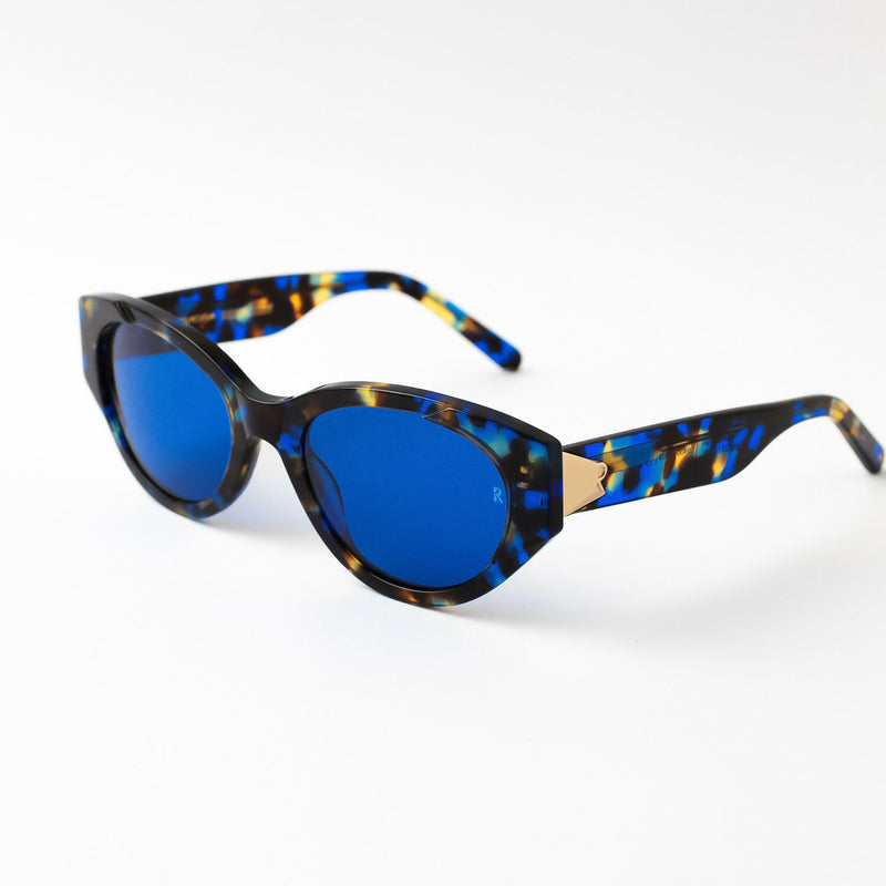 Anteojos Perpetuals 02 Cateyes Marbled Blue