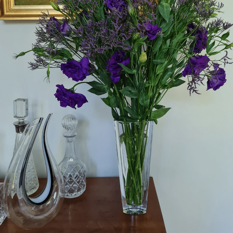 Florero Bohemia Triangular 33 cm