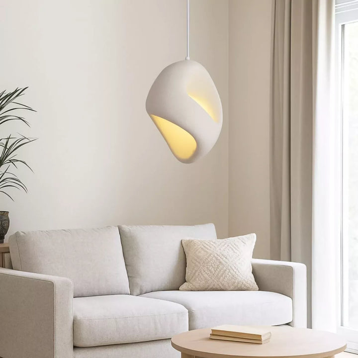 Lampara Colgante Japandi Zen Textura