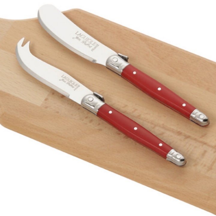 Set Aperitivo Laguiole con Tabla y Cuchillos para Queso