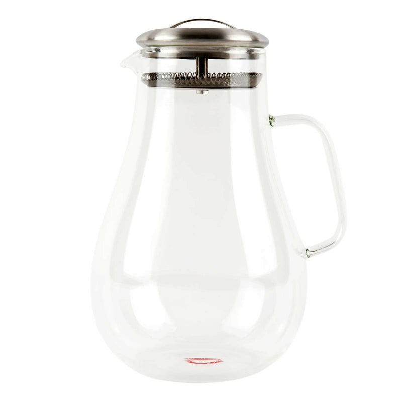 Set Jarra Venecia con Filtro y 2 Vasos Milán de Vidrio Doble Pared