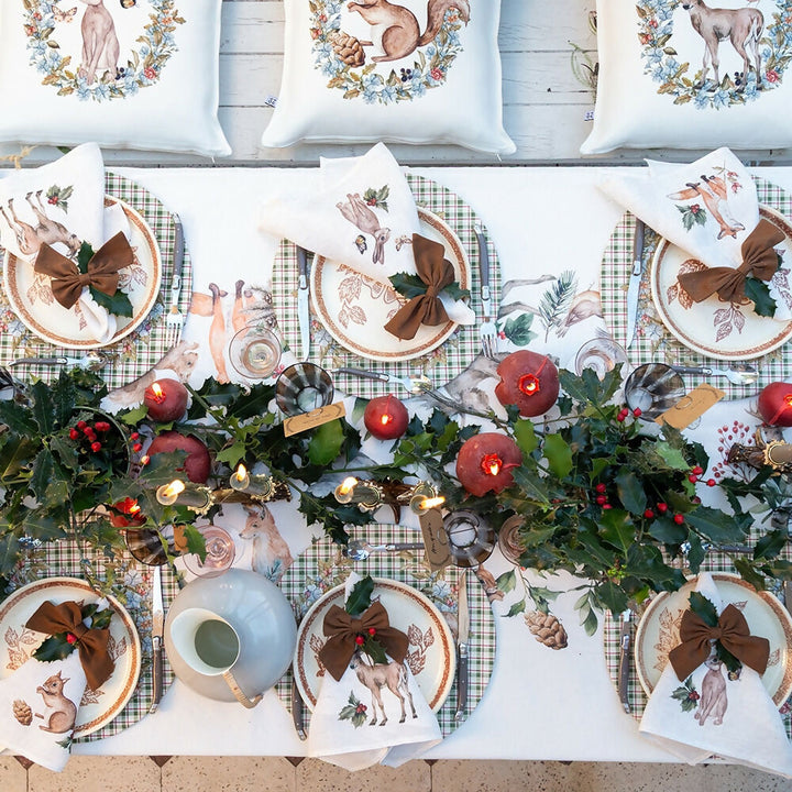 Mantel Woodland - Velo Organza