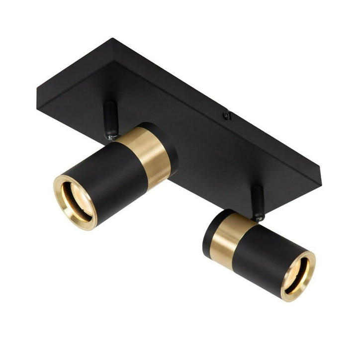 FOCO BARRA DIRECCIONAL GORIK NEGRO 2XGU10