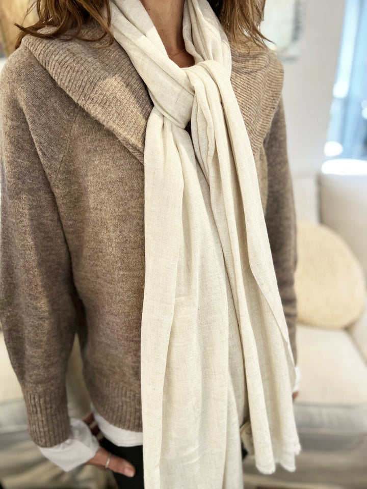 Pashmina Wool Crema