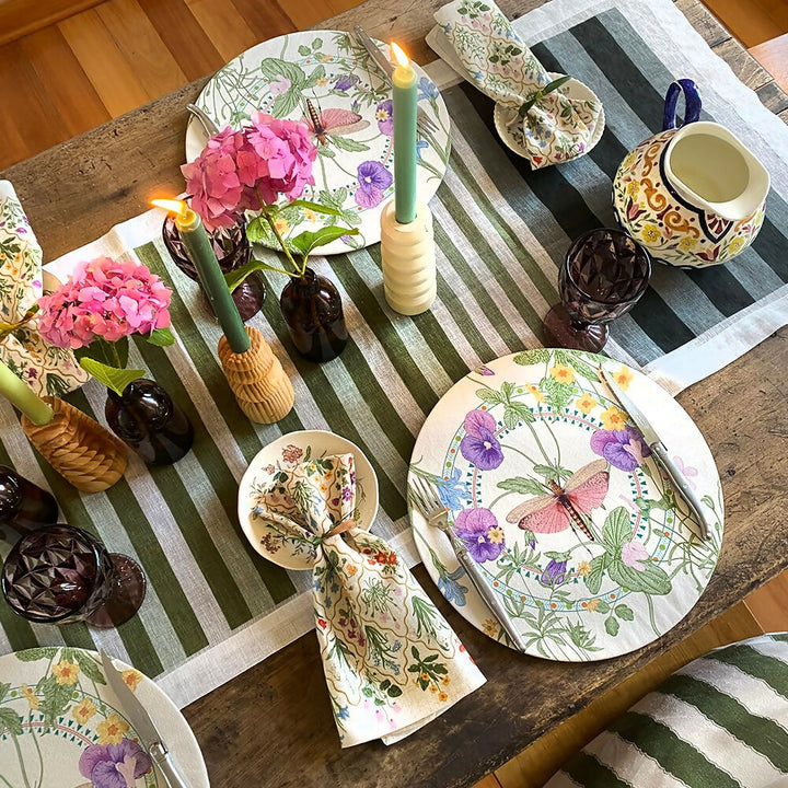 Set 4 Bajoplatos Giardino Art deco