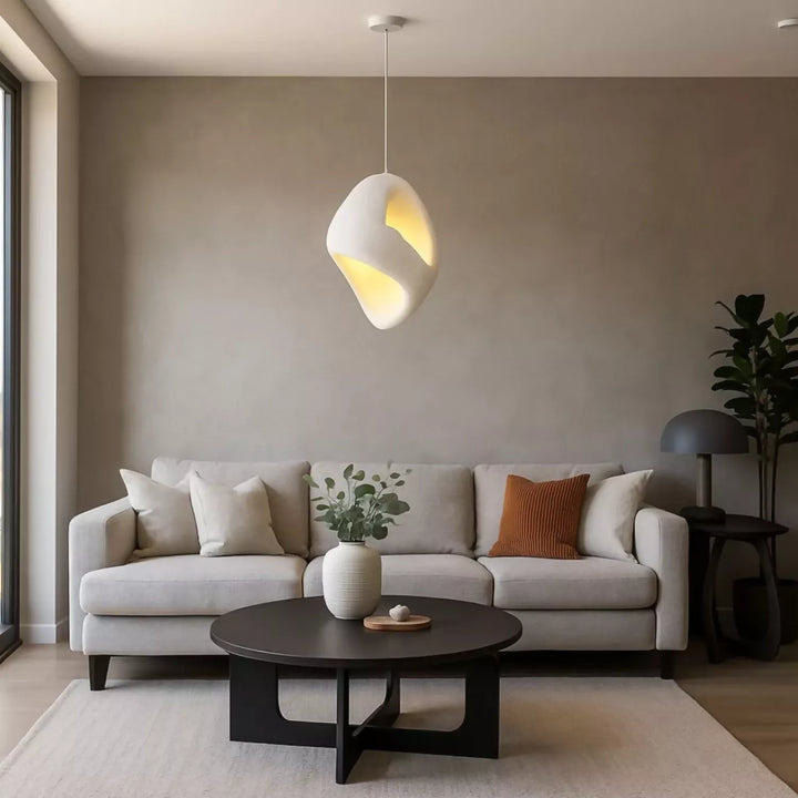 Lampara Colgante Japandi Zen Textura