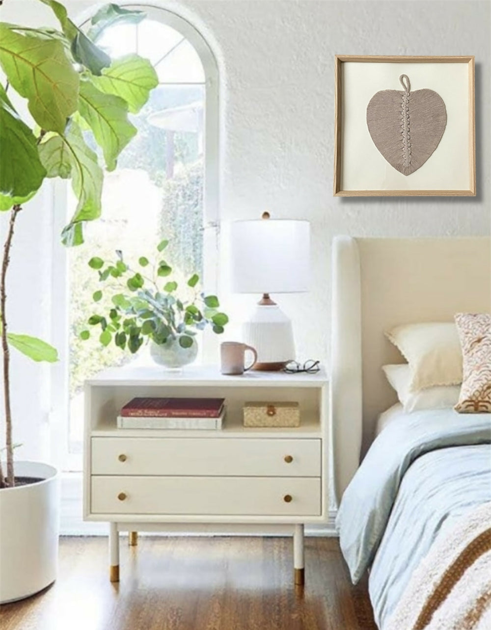 Hoja Corazon Ambientada