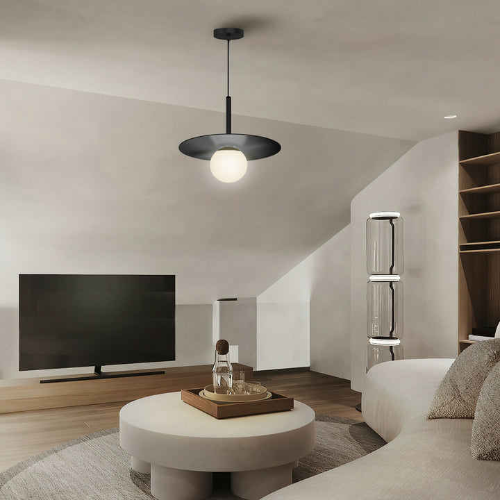 Lámpara Colgante Hut Negro