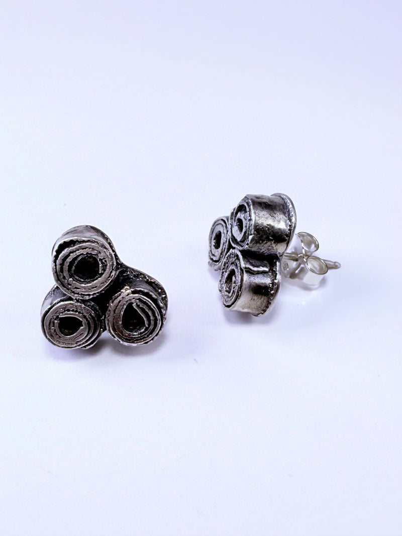 Aros de Tope Semilla de Flor