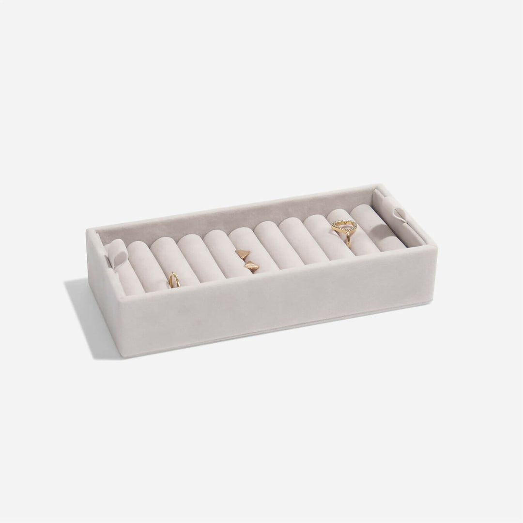 Joyero para Anillos y Aros Stackers, 10 Compartimientos